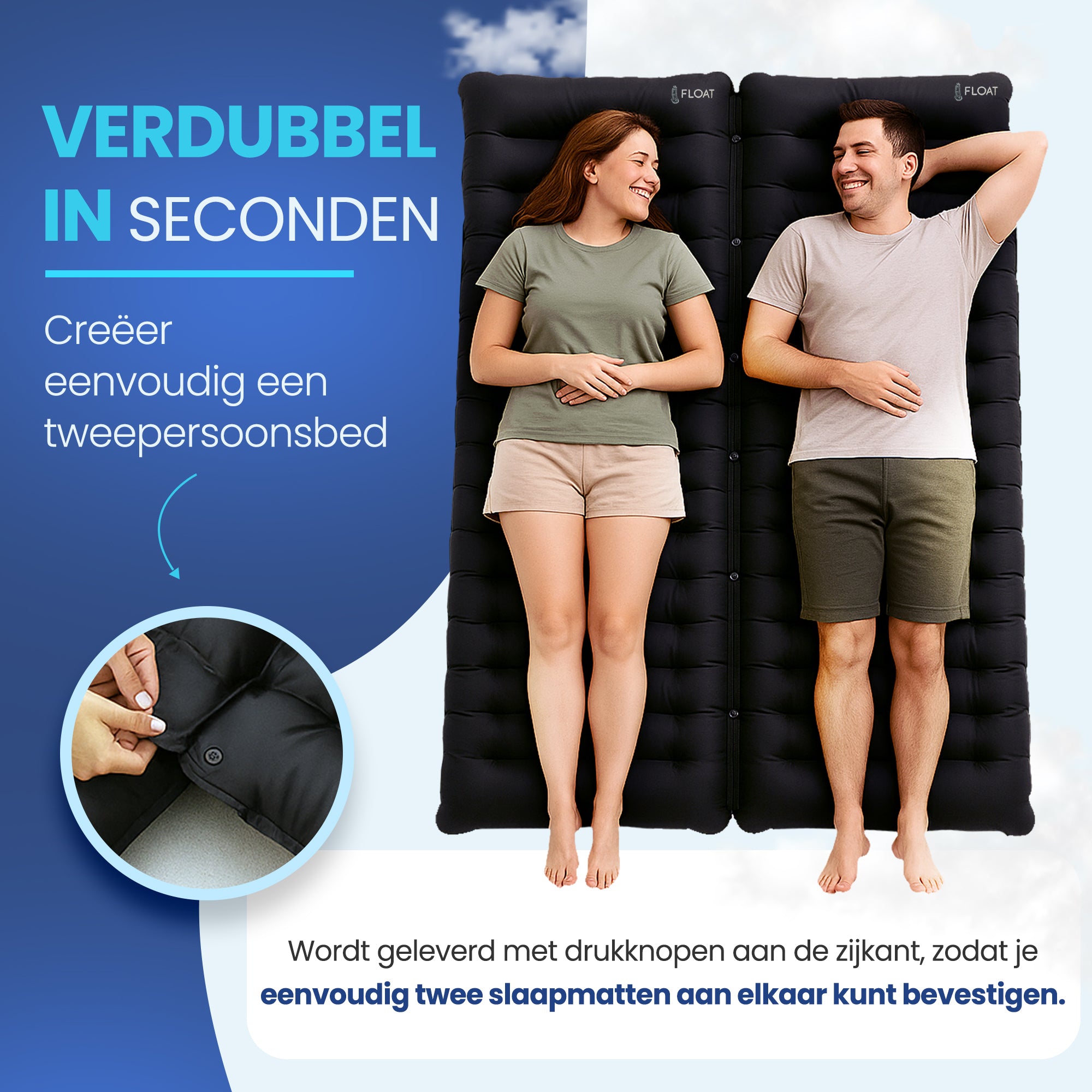 1 Persoons Slaapmatje - FLOAT Nomadic