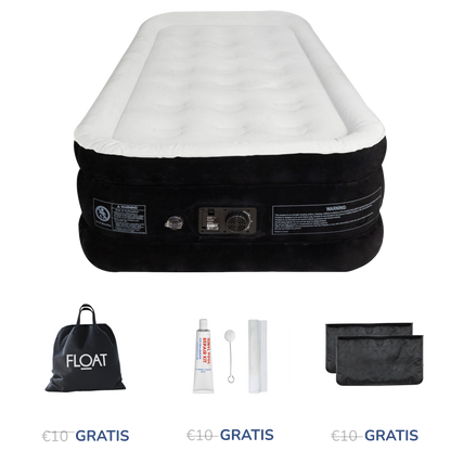 Elevated 1 Person Air Mattress with Electric Pump - VersaVento