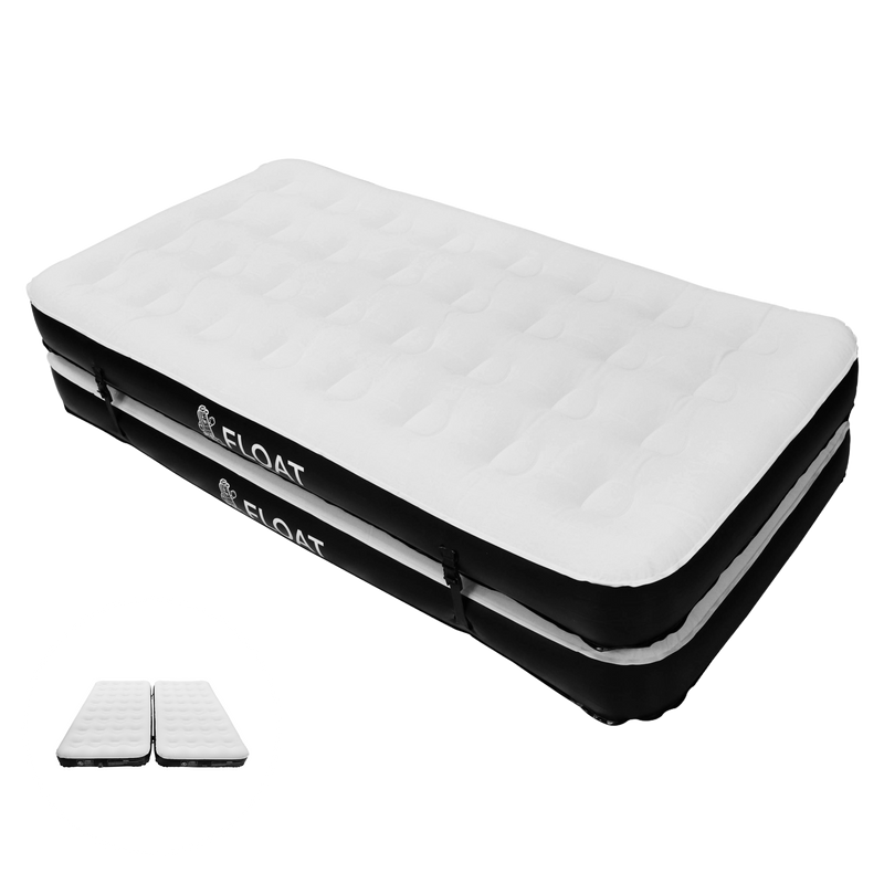 Twee eenpersoons luchtbedden