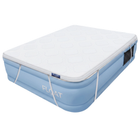 CloudSpring 2-Persoons Luchtbed + Foam Topper Queen - Blauw