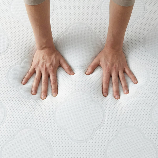 Tweepersoons luchtbed met foam topper