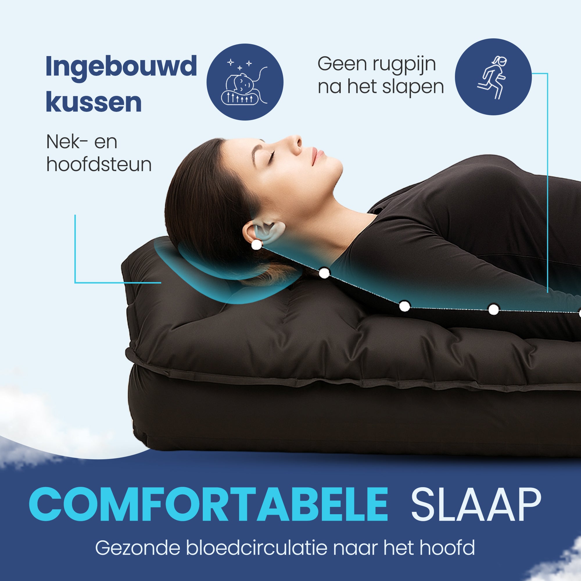 Nomadic - 2 Persoons Slaapmatje