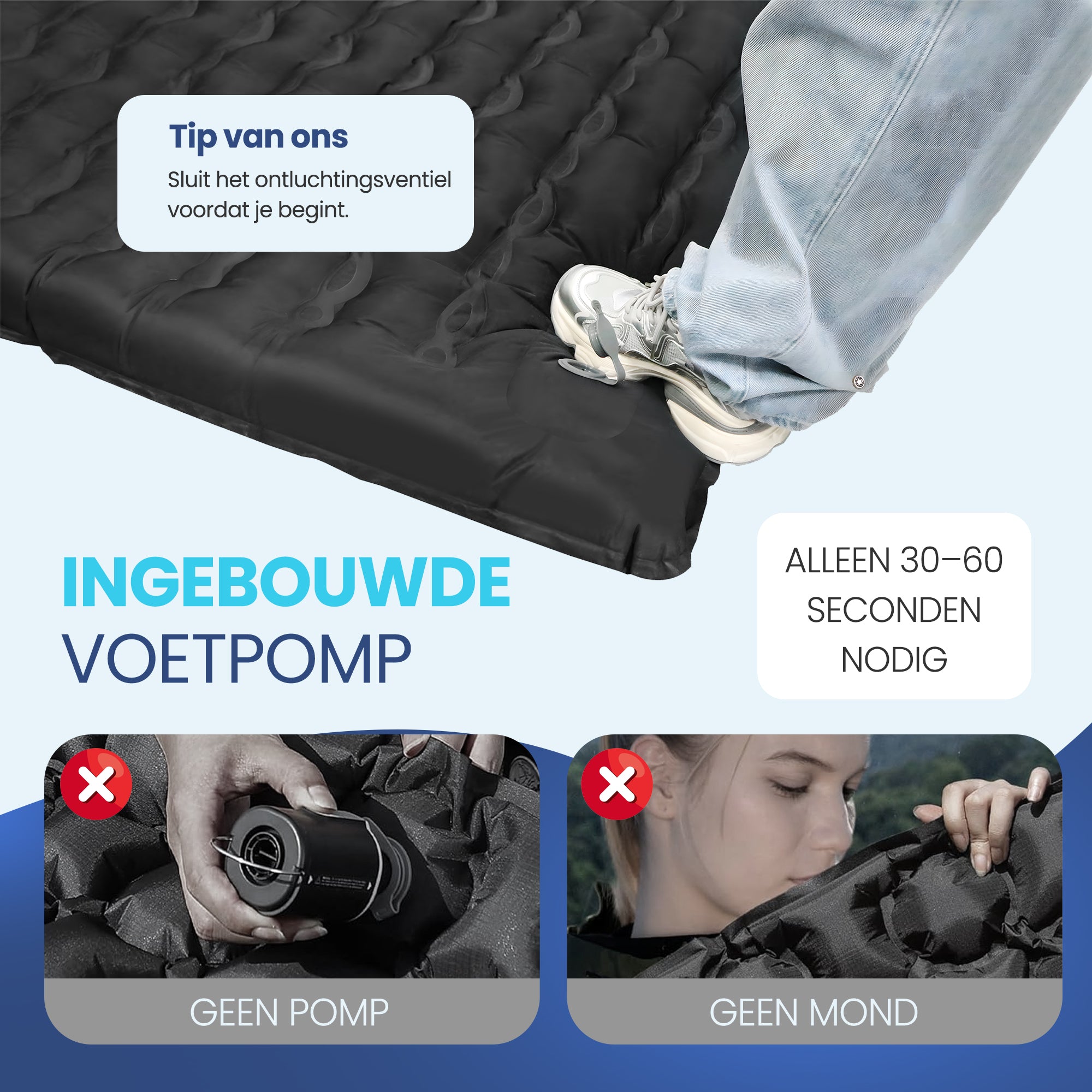 Nomadic - 2 Persoons Slaapmatje