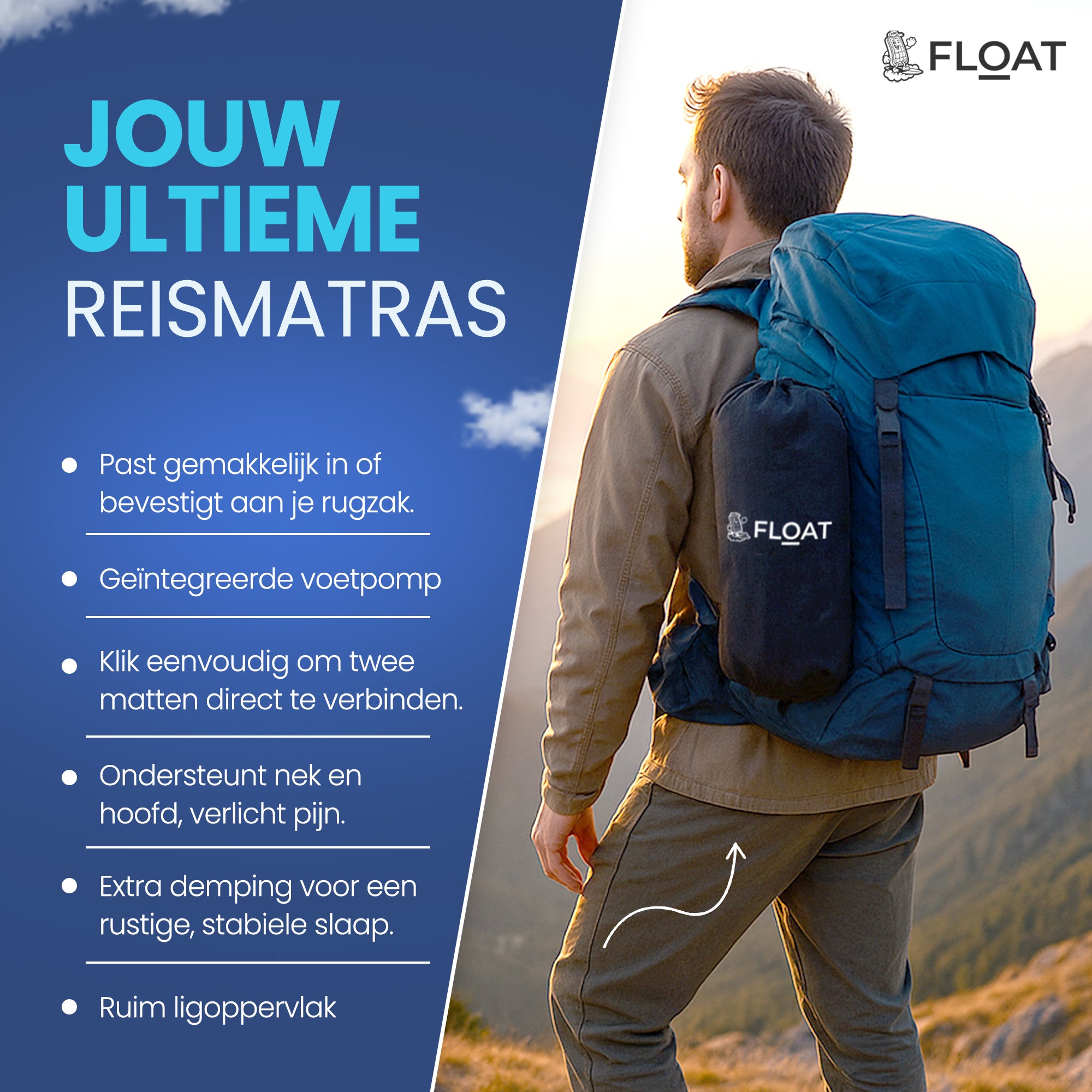 Nomadic - 2 Persoons Slaapmatje